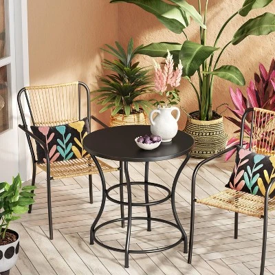 Nolina 27.5" Round Bistro Patio Dining Table, Outdoor Furniture - Opalhouse™ designed with Jungalow™ Nolina 27.5" Round Bistro Patio Dining Table, Outdoor Furniture - Opalhouse™ Designed With Jungalow™ -Opalhouse GUEST 3363aca5 e699 4998 bc21 d67f9efa61c4