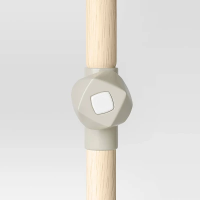 7.5'x7.5' Decorative Trim Scalloped Outdoor Market Umbrella Blue - Opalhouse™ designed with Jungalow™ 7.5'x7.5' Decorative Trim Scalloped Outdoor Market Umbrella Blue - Opalhouse™ Designed With Jungalow™ -Opalhouse GUEST 5e2481f7 3c2c 4690 b3cb fab28cd5ef30