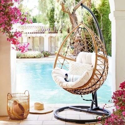 Britanna Patio Hanging Egg Chair - Natural - Opalhouse™ Britanna Patio Hanging Egg Chair - Natural - Opalhouse™ -Opalhouse GUEST 981465c4 6d26 4dc3 9e19 6d7dbd5d47aa