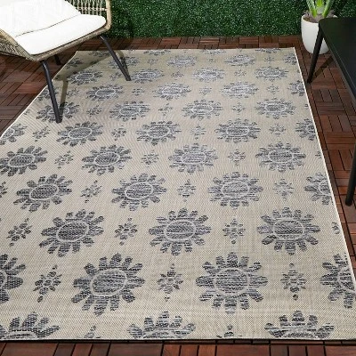 Dark Daisy Outdoor Rug Black - Opalhouse™ Dark Daisy Outdoor Rug Black - Opalhouse™ -Opalhouse GUEST c46e8532 a3ff 4ac1 8872 9fbb8b72bb6e