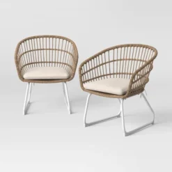 Southport 2pk Patio Dining Chairs – Opalhouse™ -Opalhouse GUEST c83069a8 e0cd 4d3b a0c4 94bddefc5456