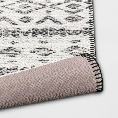 Diamond Printed Accent Aztec Rug Black - Opalhouse™ Diamond Printed Accent Aztec Rug Black - Opalhouse™ -Opalhouse GUEST e3046680 f1c2 4786 85e6 13127e4d5137